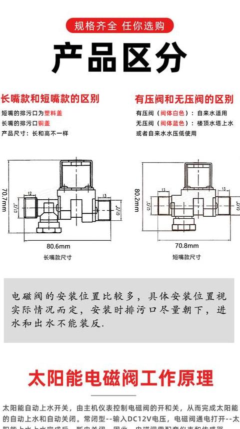 太阳能热水器全自动上水电磁阀安装指南