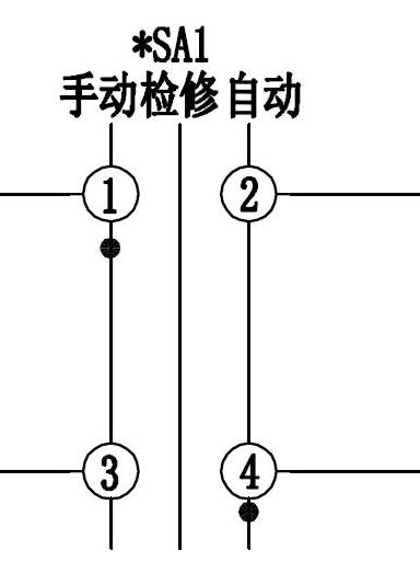 通用转换开关接线图详解及220V电动葫芦接线方法