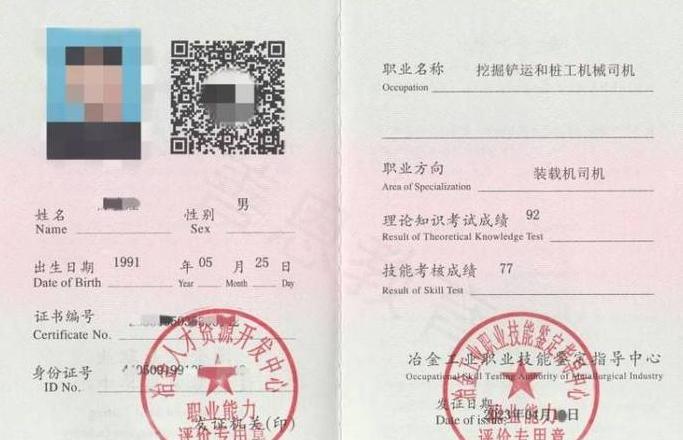 装载机驾驶证是什么型号的