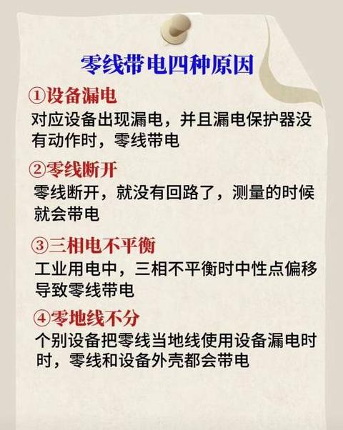 地线带电原因解析：揭秘跳闸背后的真相