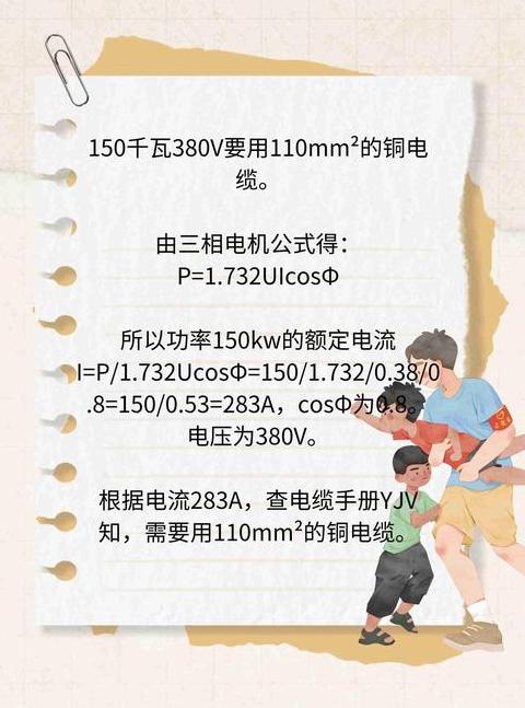 5.5kW电机额定电流计算及参考值