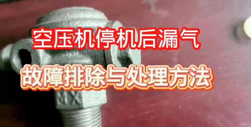 气泵调压阀泄漏排查与解决技巧
