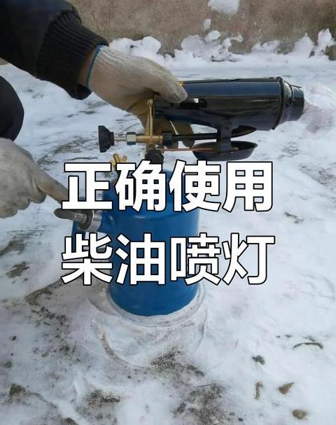 汽油与柴油喷灯：性能与选择对比