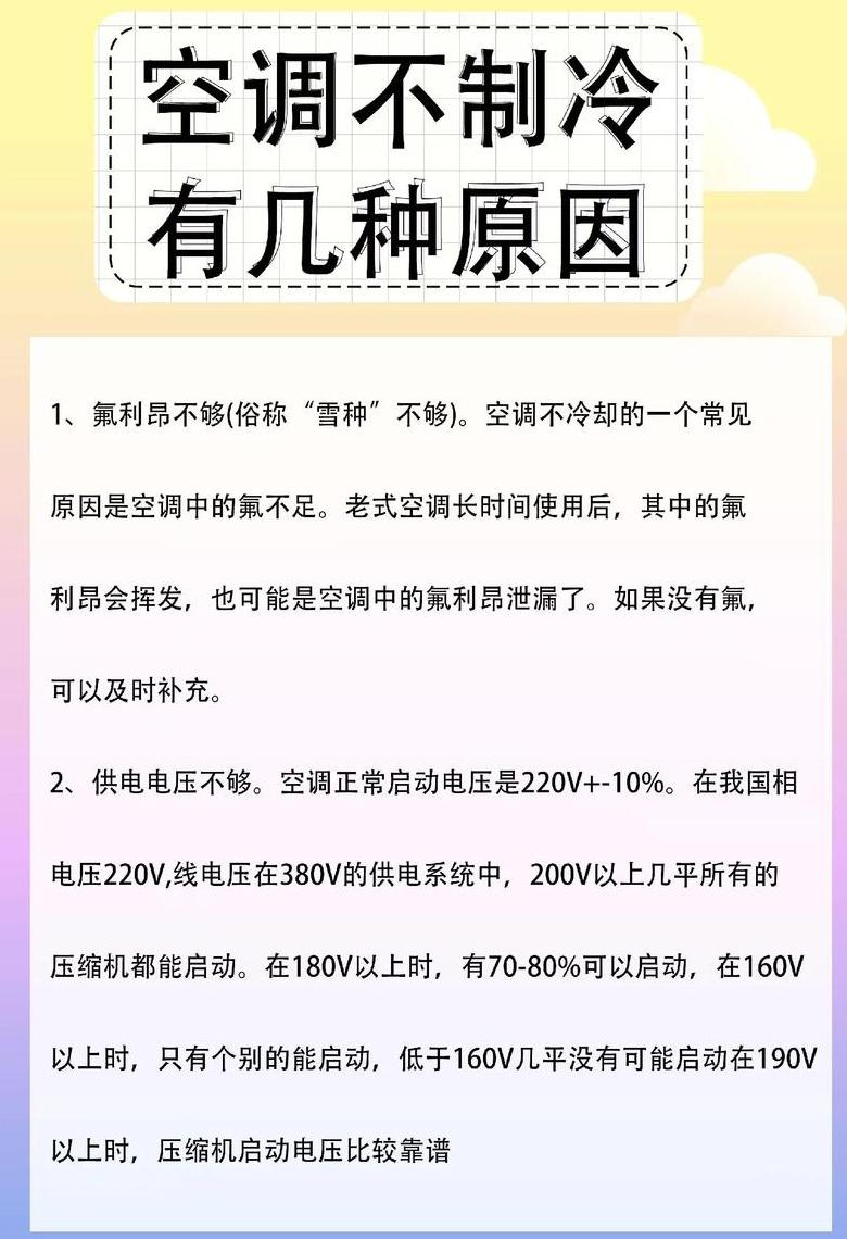 空调不热？排查原因及解决方法
