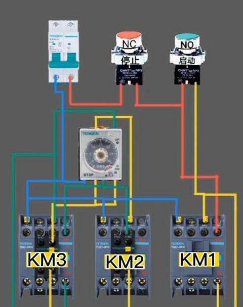 30KW电机星三角启动：接触器、空开与电缆选择指南